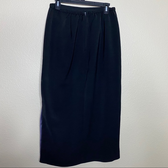 Jessica Howard 3 Piece Skirt Suit Black & Purple - Picture 7 of 11